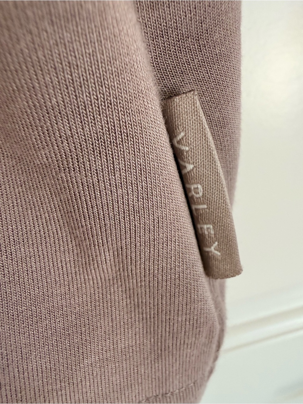 Varley Doublesoft Tie Waist Anset Jacket Taupe - Picture 4 of 7